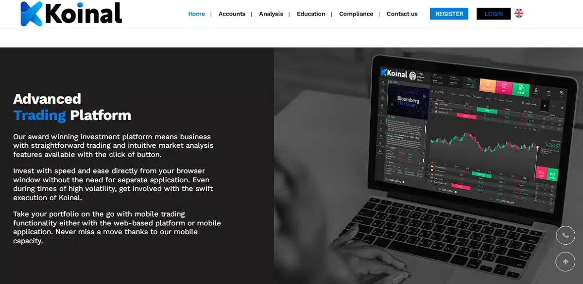 Koinal Trading Platform