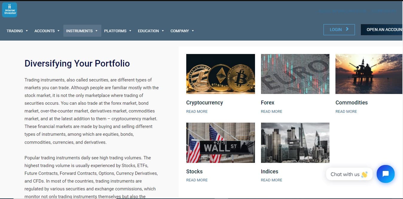 InteracInvestor Assets