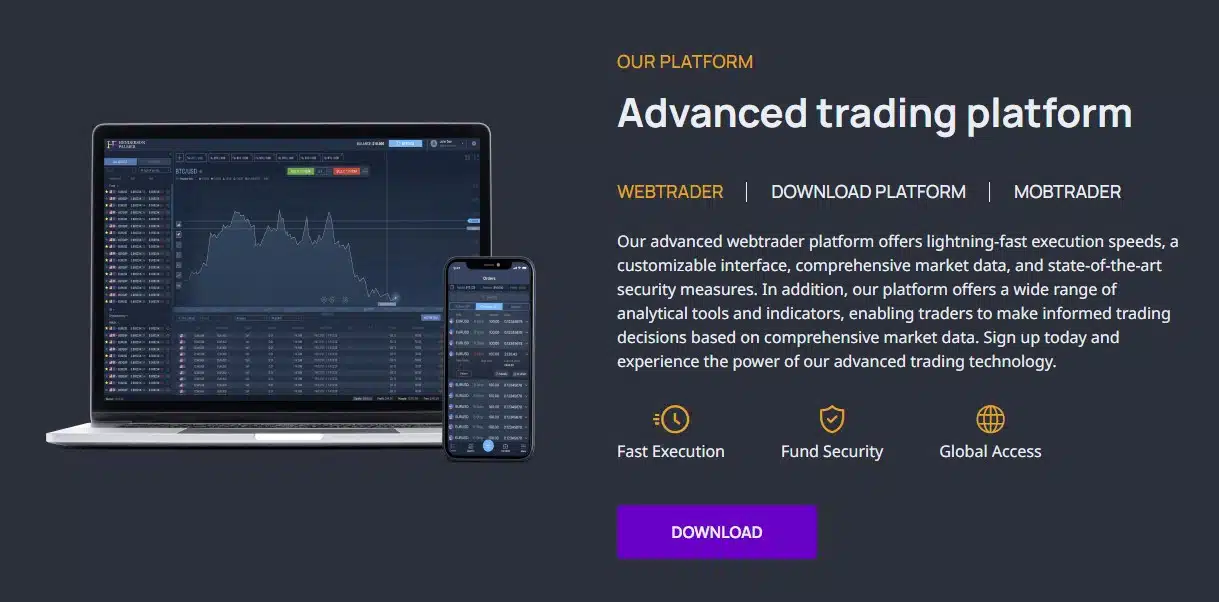 Henderson Palmer Trading Platform