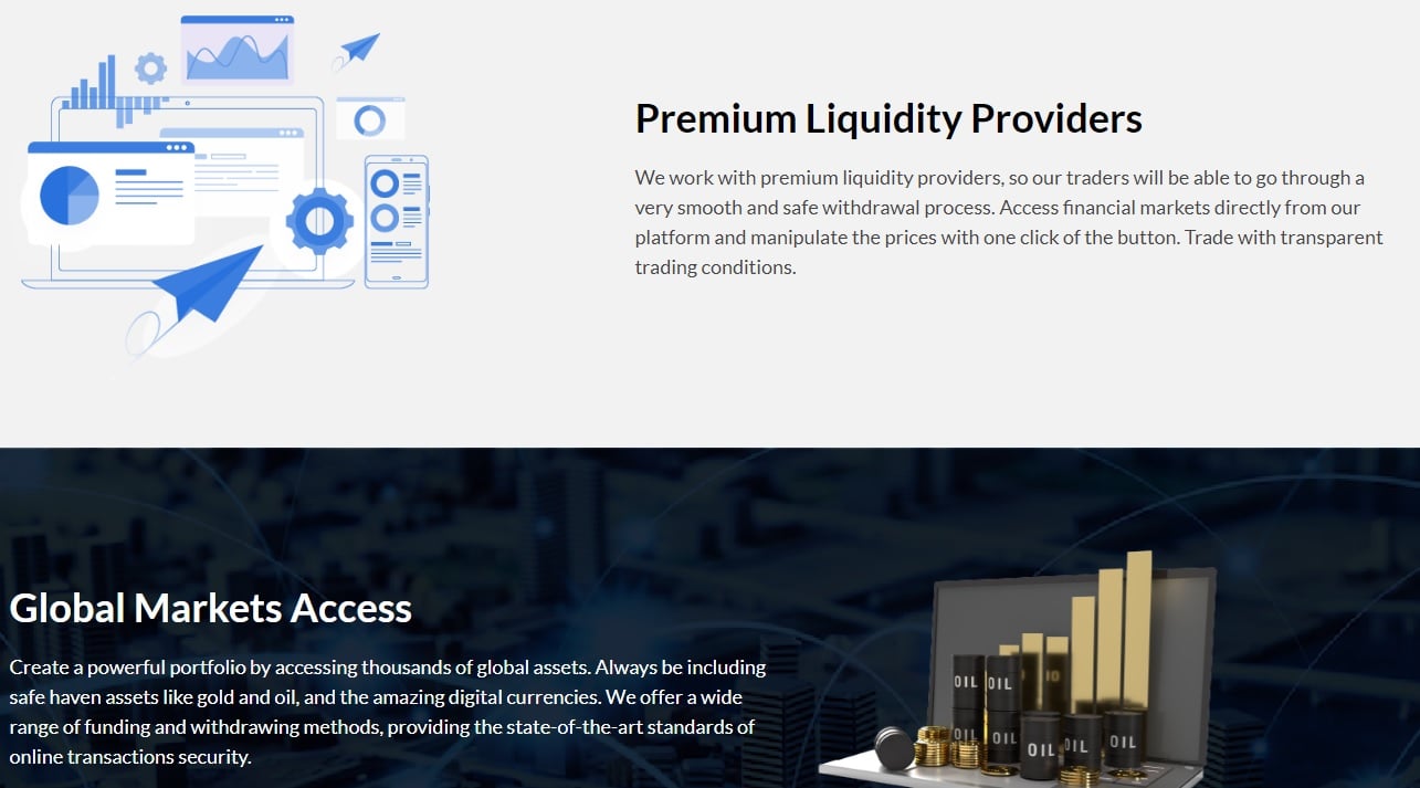 Gemstone Holdings Premium Liquidity Providers