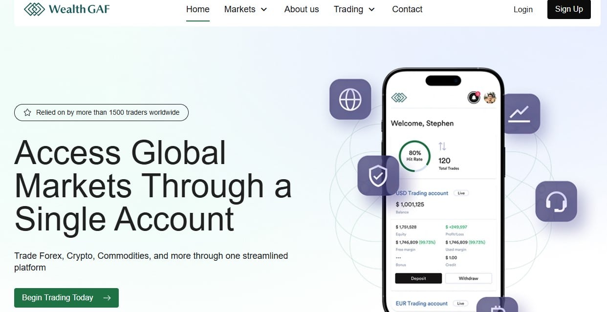WealthGAF Homepage